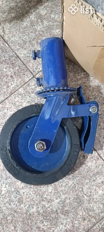 Scaffolding Wheels with Brakes — 2