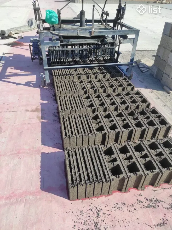 Semi-Automatic Concrete Block Production Equipment — 3